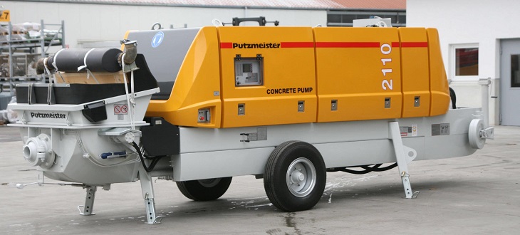 MÁY BƠM BÊ TÔNG TĨNH PUTZMEISTER BSA2110HPD