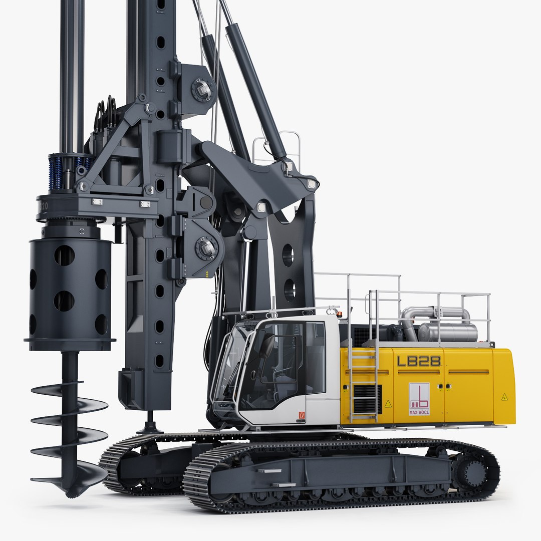 MÁY KHOAN CỌC NHỒI LIEBHERR LB28